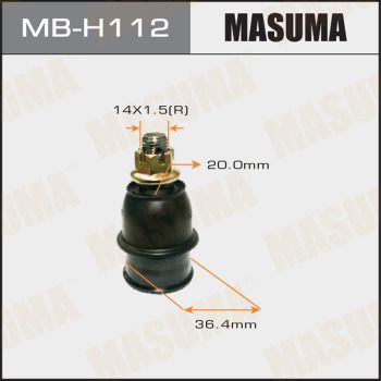 Шарнир независимой подвески / поворотного рычага MASUMA MB-H112 для HONDA CR-Z
