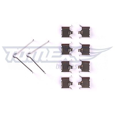 Комплектующие, колодки дискового тормоза TOMEX Brakes TX 43-08 для MAZDA RX-7