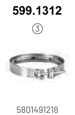 COLIER SISTEM DE ESAPAMENT