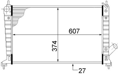 MAHLE Kühler, Motorkühlung