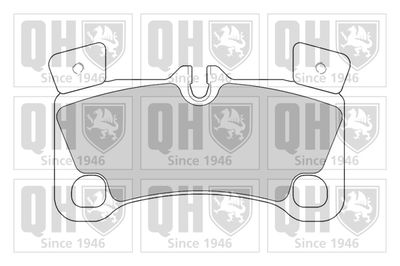 Комплект тормозных колодок, дисковый тормоз QUINTON HAZELL BP1571 для VW TOUAREG
