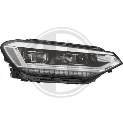DIEDERICHS 2297084 Основная фара  для VW TOURAN (Фольцваген Тоуран)