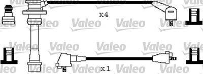 Комплект проводов зажигания VALEO 346189 для DAIHATSU GRAN
