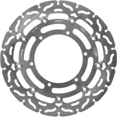 Brake disc Voor drijvend, 320/132x5mm 6x150mm, diameter bevestigingsgat 8,3mm, hoogte (tussenruimte) 0 past: YAMAHA FJR 1300/1300A/1300A (ABS)/1300AE/1300AE /1300AS/1300AS ABS/1300ES/1300P/1700/750R7/