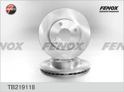 Тормозной диск FENOX TB219118 для MAZDA 1300