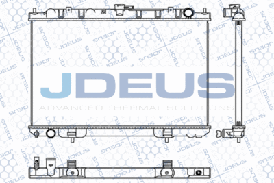 Радиатор, охлаждение двигателя JDEUS M-0190830 для NISSAN X-TRAIL