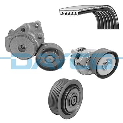 SET CUREA TRANSMISIE CU CANELURI