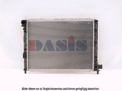 Радиатор, охлаждение двигателя AKS DASIS 300080N для LANCIA THEMA