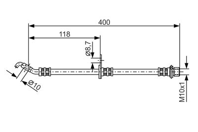 BOSCH Bremsschlauch