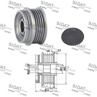 механизъм за свободен ход на генератор SIDAT 455258