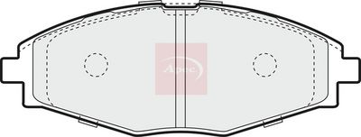 APEC Brake Pad Set, disc brake PAD1038