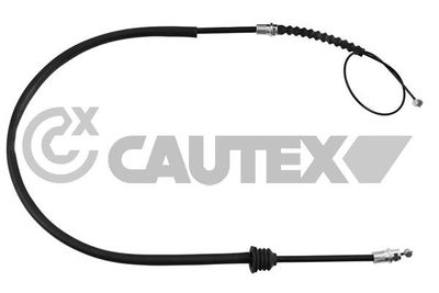 Тросик, cтояночный тормоз CAUTEX 762824 для TOYOTA HILUX