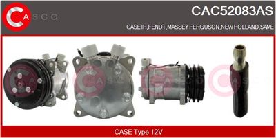 CASCO Compressor, airconditioning Brand New HQ (CAC52083AS)