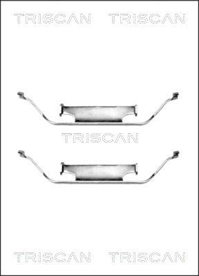 Комплектующие, колодки дискового тормоза TRISCAN 8105 111571 для BMW Z3