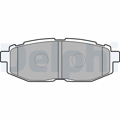 Brake Pad Set, disc brake LP2076