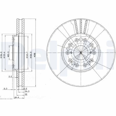 Brake Disc BG2829