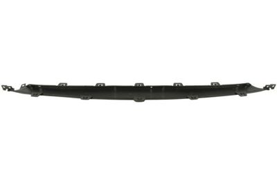 Grillestrip vooraan Voor (Top, plastic, zwart) past: TESLA MODEL X 10.15-01.21