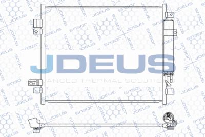 Конденсатор, кондиционер JDEUS M-7190480 для NISSAN NOTE