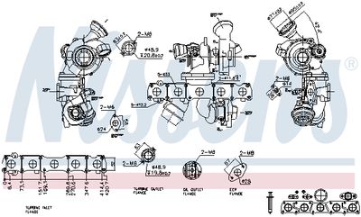 COMPRESOR SISTEM DE SUPRAALIMENTARE NISSENS 93430 7