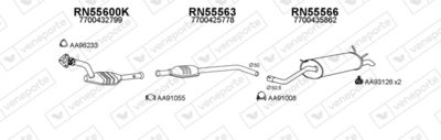 ABGASANLAGE VENEPORTE 550464