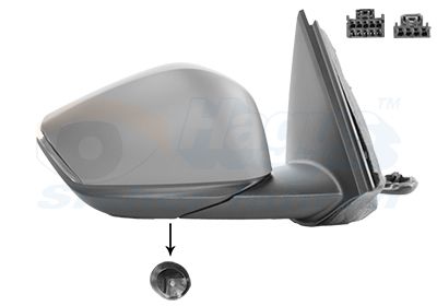 AUßENSPIEGEL VAN WEZEL 0989818