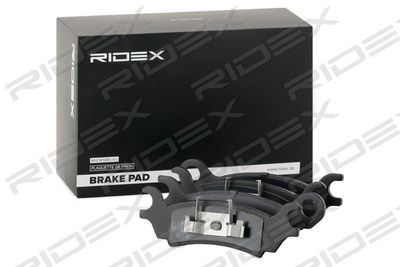 Комплект тормозных колодок, дисковый тормоз RIDEX 402B1089 для MAZDA 929
