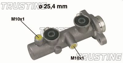 Главный тормозной цилиндр TRUSTING PF216 для NISSAN PRIMERA