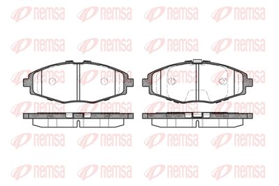 Комплект тормозных колодок, дисковый тормоз REMSA 0696.00 для CHERY QQ