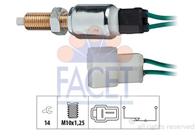 FACET 7.1027 Выключатель стоп-сигнала  для MITSUBISHI STARION (Митсубиши Старион)