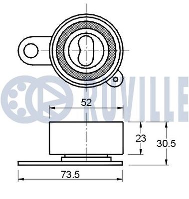 ROLA INTINZATOR CUREA DISTRIBUTIE RUVILLE 540326 1