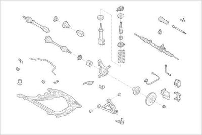 RADAUFHäNGUNG DELPHI OERENA000005252F