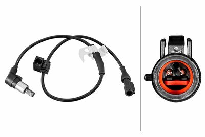 Czujnik, prędkość obrotowa koła HELLA 6PU358218-691