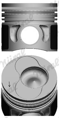 Kolv NÜRAL 87-114907-35