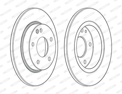 Brake Disc DDF1034C