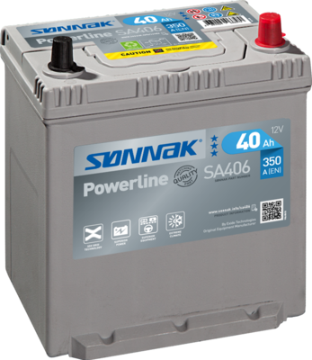 Стартерная аккумуляторная батарея SONNAK SA406 для PEUGEOT ION