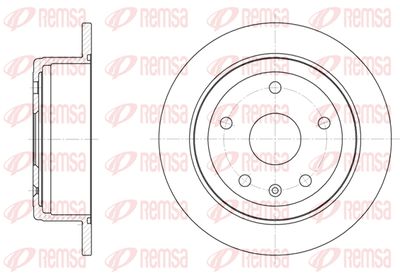 REMSA 6872.00 Тормозные диски для DAEWOO LEGANZA
