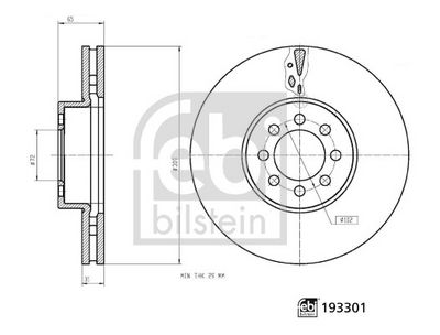 DISC FRANA FEBI BILSTEIN 193301