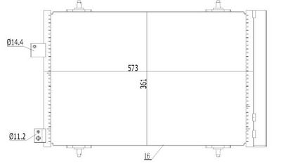 KONDENSATOR KLIMAANLAGE