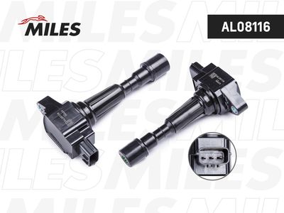 Катушка зажигания MILES AL08116 для MAZDA 2