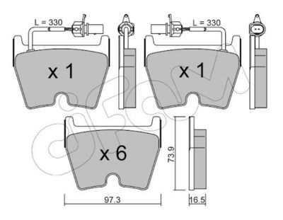 SET PLACUTE FRANA FRANA DISC