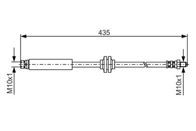 Brake Hose 1 987 481 373