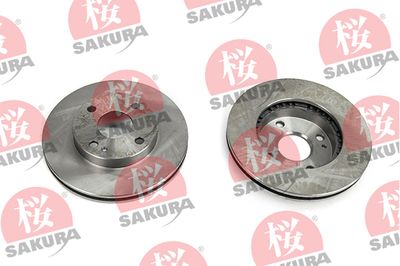 SAKURA 604-30-3630 Тормозные диски SAKURA 