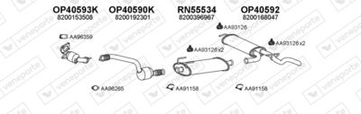 SISTEM DE ESAPAMENT VENEPORTE 550150