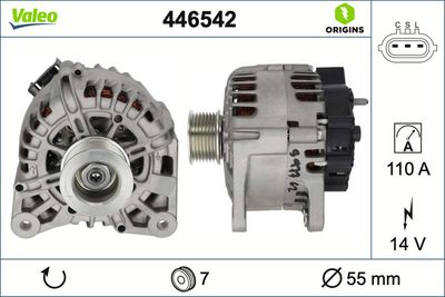 генератор VALEO 446542