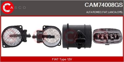 SENZOR DEBIT AER CASCO CAM74008GS