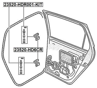 BALAMA USA FEBEST 23520HD6CR 1