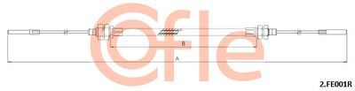 Трос, управление сцеплением COFLE 92.2.FE001R для FERRARI DINO