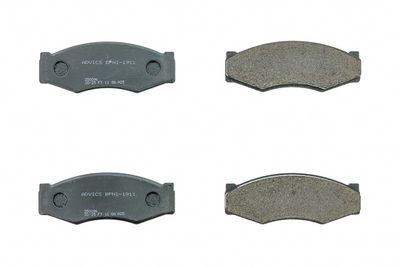 Kit de plaquettes de frein, frein à disque QUICK BRAKE