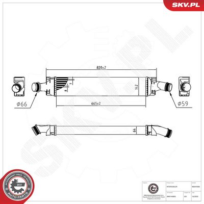Chladič turba ESEN SKV 98SKV008