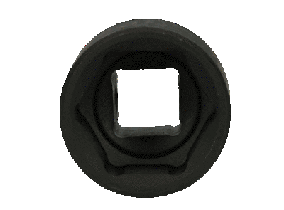 Ks Tools - Nadstavec rázový šesťhranný krátky 1/2", 24mm
